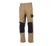 Site Coppell Tan/black Men's Holster Pocket Trousers, W34" L32"