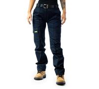 SITE KING Ladies Cargo Combat Work Trousers Size 8 to 22 (16, Navy)