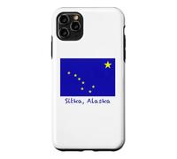 Sitka, Alaska USA Flag Souvenir Case for iPhone 11 Pro Max