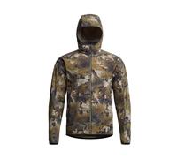 SITKA Alpha Fleece Hooded Jacket - Durable, Water-Repellent, Breathable Mid-Layer for Rugged Outdoor Use, Optifade Timber, Large tall