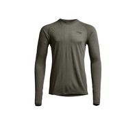 SITKA Core Merino 120 LS Crew Pyrite - Lightweight 120-gram, 17.5-micron ArmorSpun Wool for durability and anti-itch comfort, Easy-care can be washed dried with your regular laundry