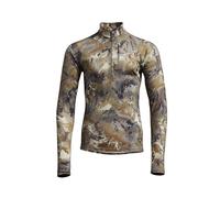 SITKA Core Merino 220 Half-Zip - Lightweight 220-gram, 17.5-micron ArmorSpun Wool for durability and anti-itch comfort, Easy-care can be washed dried with your regular laundry
