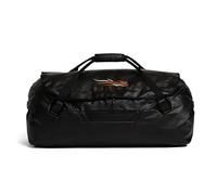 Sitka Drifter Duffle 110L - Large Rugged Travel & Hunting Duffel Bag with Waterproof Floor, Sitka Black/Black, One Size Fits All