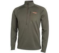 SITKA Gear Men's Core Midweight Zip-T Long Sleeve Hunting Shirt, Pyrite, X-Large
