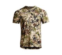 Sitka Men's Camo Hunting Core Lightweight Crew Short Sleeve Shirt, Optifade Subalpine, Large