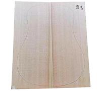 Sitka Spruce Solid Wood Guitar Top Board Tonewood Set, Acoustic Guitar Soundboard Blank for Guitar Building, Repair, Restoration and DIY Luthier Projects, 540 X 220 X 4.5mm, 2PCS (AAA Grade Sitka SP)