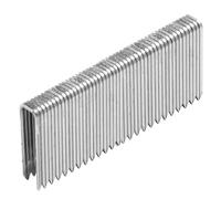 SITLDY 1000-Count 1-1/2 Inch Length, 18 Gauge 1/4 Inch Narrow Crown Staples, Heavy Duty Beveled Chiseled Pointed Galvanized Staples, for Pneumatic, Electric 18GA Stapler Gun
