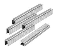 SITLDY 1000-Count 1/2- Inch Length 304 Stainless Steel 18 Gauge 1/4 Inch Narrow Crown Staples, for Pneumatic, Electric 18GA Stapler Gun