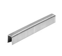 SITLDY 1000-Count 18 Gauge 1/4 Inch Narrow Crown Staples 1/2- Inch Length, Heavy Duty Galvanized Staples, for Pneumatic, Electric 18GA Stapler Gun