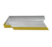 SITLDY 15 Gauge 304 Stainless Steel DA Angled Finish Nails, 34-Degree 2-1/2 Inch 1000-Pack for Pneumatic, Electric Angled Finish Nailer