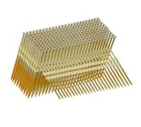 SITLDY 21 Degree Framing Nails 1000- Count, 3-1/2-Inch x .131" Ring Shank, Full Round Head EG Galvanized, for Pneumatic Electric 20 to 22 Degree Framing Nailer