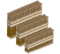 SITLDY Framing Nails 21 Degree 3 Sizes (3-1/2"+3.0"+ 2-3/8", 400 per Size) Full Round Head EG Smooth Shank, 1200 Count Assorted Size, for Pneumatic, Electric 20 to 22 Degree Framing Nailer