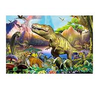 Sitodier Dinosaur Puzzles for Kids, 100 Piece Jigsaw Puzzles for Kids Ages 4-8, Learning Educational Puzzle Toys for Toddlers Boys Girls 4 5 6 7 8 Years Old