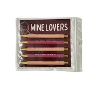 sitongnade Funny Pens 5-Pack, Novelty Pens, Black Ink, Medium 1.0mm, Retractable Ballpoint Pens, Funny Quotes Swear Word Daily Pen Set, Funny Work Pens, Office Gifts (WINE LOVERS)