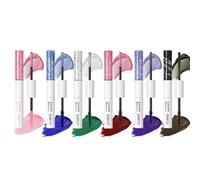 Sitovely 12 Colors Colored Mascara Set for Eyelashes, Double-headed Shimmer Matte Voluminous Colorful Mascara, Waterproof Charming Long Lasting Diamond Sparkly Rainbow Colorful Mascara