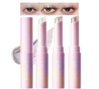 Sitovely 3PCS Crystal Jelly Glitter Eyeshadow Stick, Long Lasting Easy to Blend Eye Shadow Crayon, Lightweight Brightener Pencil Shimmer Eye Shadow
