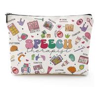 Sitsink Speech Therapist Gifts Essential Bag - Gifts for Women SLP Speech Pathologist SLP W ppreciation Christmas Graduation Retirement Birthday Friends Sister Mother