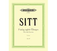 Sitt: 50 Daily Exercises Op. 98 (Violin Left Hand) (EP3122): zur Ausbildung der linken Hand (Edition Peters)