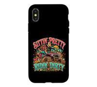 Sittin’ Pretty Ridin’ Dirty Cute Off Road UTV Mudding SXS Case for iPhone X/XS
