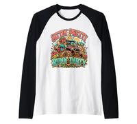 Sittin’ Pretty Ridin’ Dirty Cute Off Road UTV Mudding SXS Raglan Baseball Tee