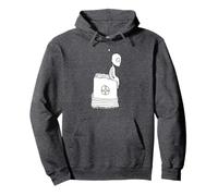 sitting Alien waiting for his friends Pullover Hoodie