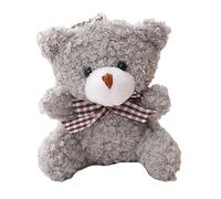Sitting Bear Pendant Lovely Bear Doll Plush Keychain Backpack Decoration Handbag Accessories Kids Goody Bag Filler Soft Plush Toy