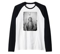 Sitting Bull, Hunkpapa Lakota Leader Raglan Baseball Tee