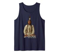 Sitting Bull Native American Chief Lakota Sioux Indians Tank Top