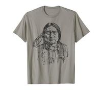 Sitting Bull Native American Indian Warrior Chief vintage T-Shirt