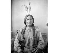 Sitting Bull Native American Vintage Poster Old Photo Wall Art Picture Poster A4