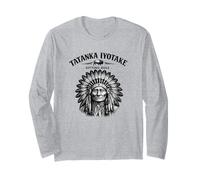 Sitting Bull Tatanka Iyotake Lakota History Long Sleeve T-Shirt