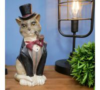 Sitting Cat Gentlman Home Decor