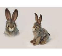Sitting Jack Rabbit by Hansa 3581 Plush Soft Toy