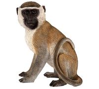 Sitting Monkey Ornament Home Décor Garden Statue Patio Frost Proof Jungle Themed Décor Indoor Or Outdoor Weather Proof Ornaments 31cm