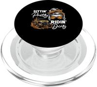 Sitting Pretty Riding Dirty UTV SXS Offroading Side B y Side PopSockets PopGrip for MagSafe
