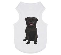 'Sitting Pug' Pet Dog/Cat T-Shirt (PT00127467)
