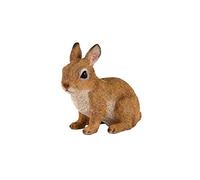 Sitting Rabbit Garden Ornament Home Resin Statue Lifelike Frostproof 16x18cm - In or outdoor Garden Patio Hot Tub Décor Frostproof VM2931000