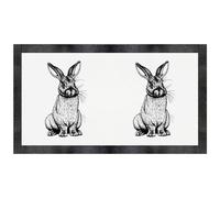'Sitting Rabbit' Pet Feeding Mat (PM00024219)