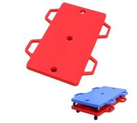 Sitting Scooter Board with Handles and Swivel Casters, Plastic Floor Surfer for Children, Ideal for Physical Education and Gym Class Activities