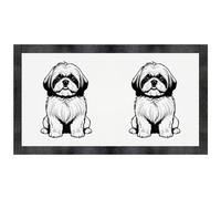 'Sitting Shih Tzu' Pet Feeding Mat (PM00026388)