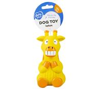 Sitting zebra/giraffe latex dog toy Duvoplus