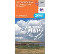 Sittingbourne & Faversham Map | Weatherproof | Isle of Sheppey | Ordnance Survey | OS Explorer Active Map 149 | England | Walks | Hiking | Maps | Adventure