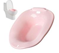 Sitz Bath 16x14x3" Heat-Resistant Foldable Sitz Bath Postpartum with Eight-Hole Spillage-Proof Portable Postpartum Essentials for Toilet Seat, Care, Style1