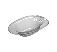 Sitz Bath Basin for Toilet 2000ml with Flusher Hip Basin Bidet, Over The Toilet Hip Bath for Perineal Care Postpartum Care Basin Adults Women, Grey