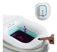 Sitz Bath for Toilet, Electric Automatic Sitz Bath Tub Relief Postpartum Care, Anti Overflow Foldable Sitz Bath Tub, Non-Slip Sitz Bath for Hemorrhoids, Postpartum, Elderly Sitz Bath for Toilet