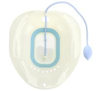 Sitz Bath for Toilet Expandable Sitz Bath Tub for Women with Flusher and Drain Hole Foldable Ergonomic for Postpartum Hemorrhoids