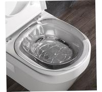 Sitz Bath for Toilet, Over The Toilet Soaking Sitz Bath, Anti-Overflow Sitz Bath for Hemorrhoids, Sitz Bath Postpartum for Postpartum Care (Gray)