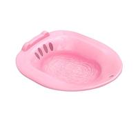 Sitz Bath for Toilet, Portable Sitz Bath for Men Women Sitz Bath for Hemorrhoids Pp Material Foldable Hangable Sitz Bath Tub Large-Capacity Care Essentials, Pink