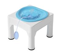 Sitz Bath, Portable Sitz Bath with Stool Sitz Bath for Toilet with Flushing Removable Sitz Bath for Adults for Hemorrhoid Treatment Postpartum Care Pregnant Women and The Elderly