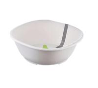 Sitz Bath tub,Sitz Bath for Hemorrhoids,Sits Bath Kit for Women Men,Wider Seating Area, Deeper Bowl (White No Legs)
